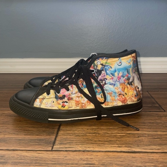 Disney print high top sneakers character sneakers - Picture 6 of 10
